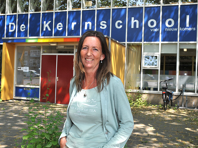Leerkracht Ilse op De Kernschool van Zaan Primair